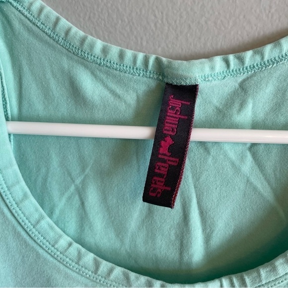 *Joshua Perets Teal Tank Top Small - Picture 3 of 5